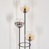 Koyoto Golvlampa 30 cm Svart, 3-ljuskällor