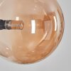 Chehalis kullampa, Vägglampa Amber, Rökfärger, 3-ljuskällor