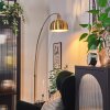 Baloca Golvlampa Mässing, Svart, 1-ljuskällor