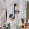 Chehalis kullampa, Vägglampa Amber, Rökfärger, 3-ljuskällor