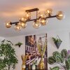 Gastor Taklampa, kullampa Amber, Klart, 10-ljuskällor