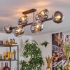 Gastor Taklampa, kullampa Krom, Klart, Rökfärger, 10-ljuskällor