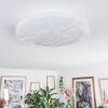 Deral Taklampa LED Vit, 1-ljuskällor, Fjärrkontroll