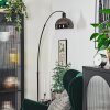 Baloca Golvlampa Krom, Svart, 1-ljuskällor