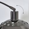 Baloca Golvlampa Krom, Svart, 1-ljuskällor