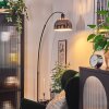 Baloca Golvlampa Krom, Svart, 1-ljuskällor