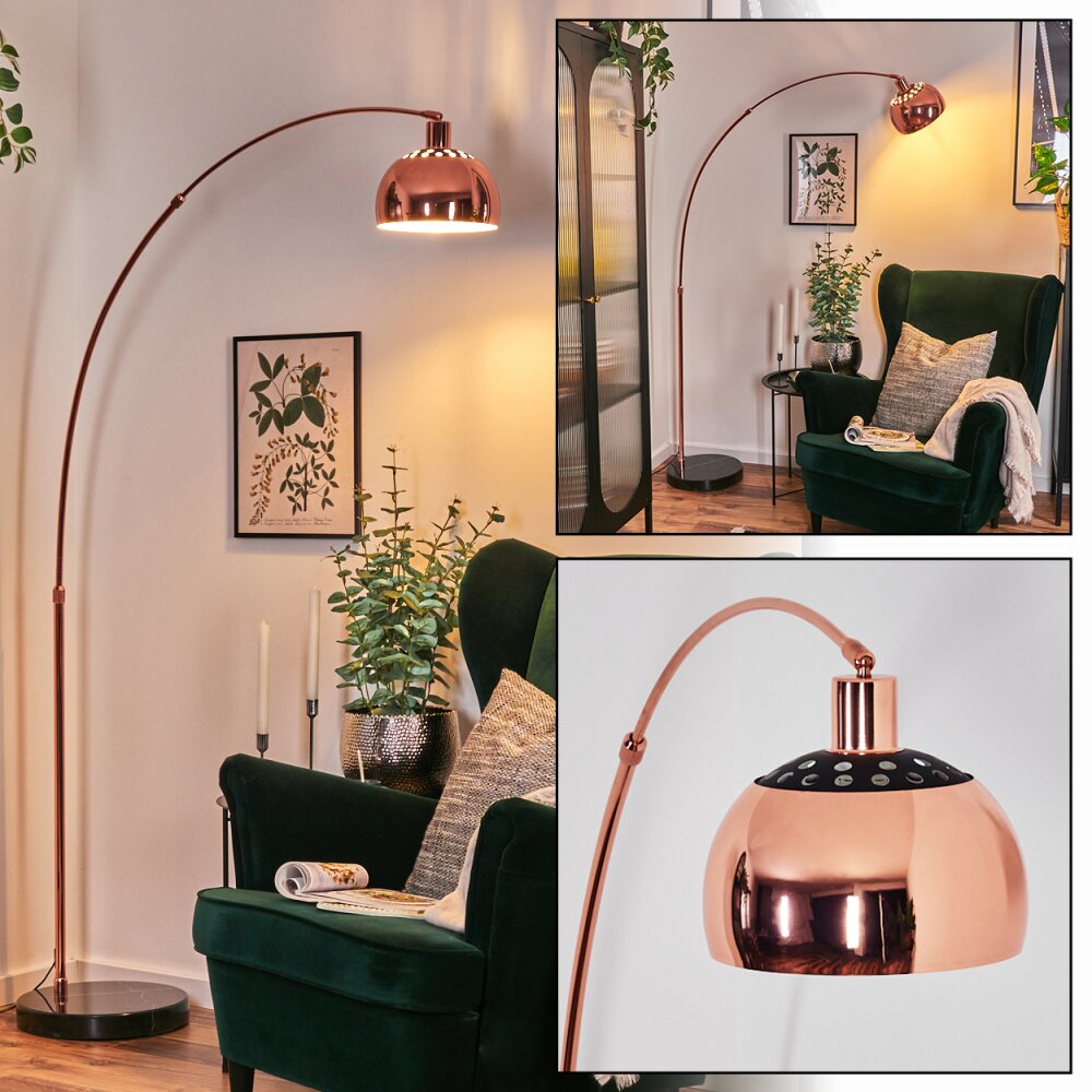 Baloca Golvlampa Kopparfärg, Svart, 1-ljuskällor main product photo