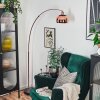 Baloca Golvlampa Kopparfärg, Svart, 1-ljuskällor