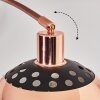 Baloca Golvlampa Kopparfärg, Svart, 1-ljuskällor