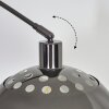 Baloca Golvlampa Krom, Svart, 1-ljuskällor