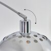 Baloca Golvlampa Krom, Svart, 1-ljuskällor