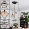 Koyoto Pendellampa, kullampa, Pendelbelysning Amber, Klart, Rökfärger, 3-ljuskällor