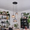 Koyoto Pendellampa, kullampa, Pendelbelysning Amber, Klart, Rökfärger, 3-ljuskällor