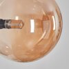 Chehalis kullampa, Vägglampa Amber, Rökfärger, 3-ljuskällor