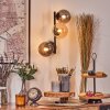 Chehalis kullampa, Vägglampa Amber, Rökfärger, 3-ljuskällor