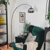 Baloca Golvlampa Krom, Svart, 1-ljuskällor