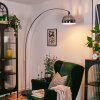 Baloca Golvlampa Krom, Svart, 1-ljuskällor
