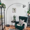Baloca Golvlampa Krom, Svart, 1-ljuskällor