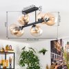 Gastor Taklampa, kullampa Amber, Klart, 6-ljuskällor