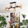 Gastor Taklampa, kullampa Amber, Klart, 6-ljuskällor