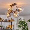 Gastor Taklampa, kullampa Amber, Klart, Rökfärger, 6-ljuskällor