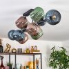 Gastor Taklampa, kullampa Blå, Grön, Kopparfärg, 10-ljuskällor