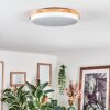 Hiral Taklampa, Panel LED Naturfärger, Vit, 1-ljuskällor