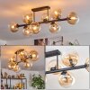 Gastor Taklampa, kullampa Amber, Klart, 8-ljuskällor