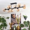 Gastor Taklampa, kullampa Amber, Klart, 8-ljuskällor