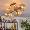 Gastor Taklampa, kullampa Amber, Klart, 8-ljuskällor