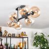 Gastor Taklampa, kullampa Amber, Klart, 8-ljuskällor