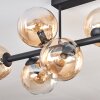 Gastor Taklampa, kullampa Amber, Klart, 8-ljuskällor