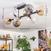 Gastor Taklampa, kullampa Amber, Klart, Rökfärger, 8-ljuskällor