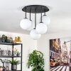 Gastor Taklampa, kullampa 45 cm Vit, 5-ljuskällor
