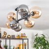 Gastor Taklampa, kullampa Amber, Rökfärger, 8-ljuskällor