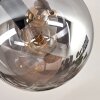 Chehalis Taklampa, kullampa Amber, Rökfärger, 10-ljuskällor