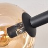 Chehalis Taklampa, kullampa Amber, Rökfärger, 10-ljuskällor
