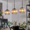 Koyoto Pendellampa, kullampa, Pendelbelysning Amber, Klart, 3-ljuskällor