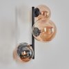 Chehalis kullampa, Vägglampa Amber, 3-ljuskällor