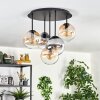 Gastor Taklampa, kullampa 45 cm Amber, Klart, Rökfärger, 5-ljuskällor