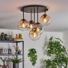 Gastor Taklampa, kullampa 45 cm Amber, Klart, Rökfärger, 5-ljuskällor