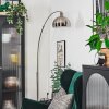Baloca Golvlampa Nickel matt, Svart, 1-ljuskällor