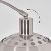 Baloca Golvlampa Nickel matt, Svart, 1-ljuskällor