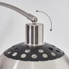 Baloca Golvlampa, Båglampor Nickel matt, Svart, 1-ljuskällor