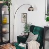 Baloca Golvlampa Nickel matt, Svart, 1-ljuskällor