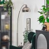 Baloca Golvlampa Nickel matt, Svart, 1-ljuskällor