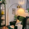 Baloca Golvlampa Mässing, Svart, 1-ljuskällor