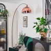 Baloca Golvlampa Kopparfärg, Svart, 1-ljuskällor