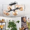 Gastor Taklampa, kullampa Amber, 6-ljuskällor