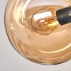 Gastor Taklampa, kullampa Amber, 8-ljuskällor